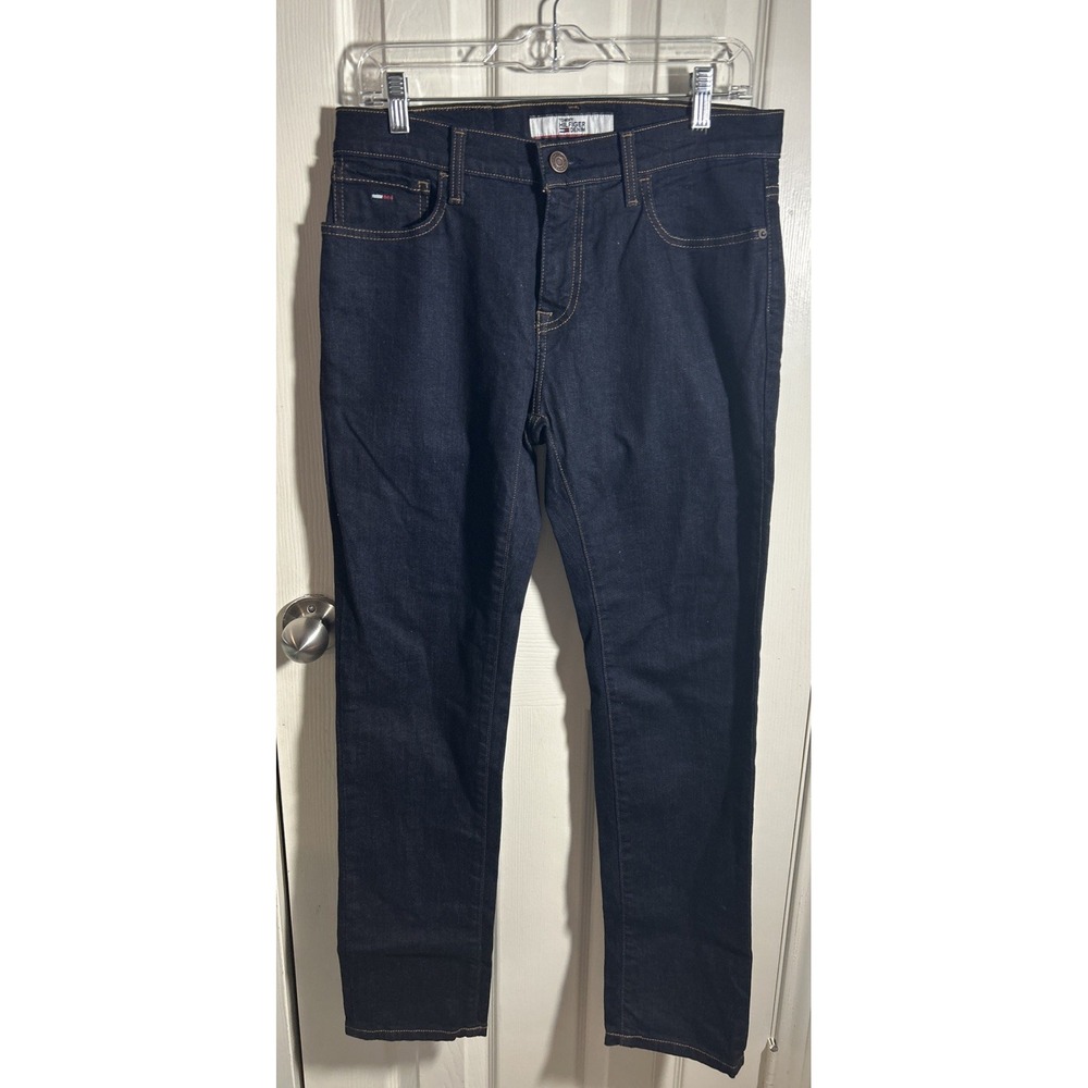 Tommy Hilfiger Slim Fit  Essential Jeans Mens 30x30 Blue Dark Wash Denim